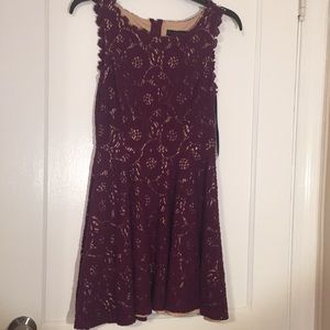Maron dress